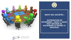 Distribution de dividendes