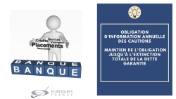 Information annuelle des cautions